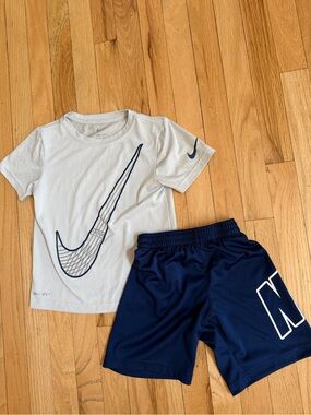 Nike Dri-FIT Little Kids' T-Shirt and Shorts Set